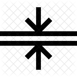Merge horizontal Icon