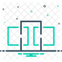 Merge Amalgamate Combine Icon