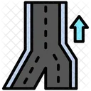 Road Traffic Lane Icon