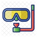 Mergulho com snorkel  Icon