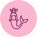 Mermaid Ocean Marine Icon