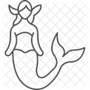 Mermaid Ocean Marine Icon