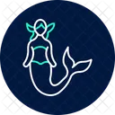 Mermaid Ocean Marine Icon
