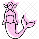 Mermaid Ocean Marine Icon