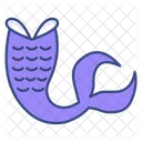 Mermaids Tail Fish Tail Whale Icon