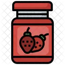 Mermelada De Fresa Mermelada Fresa Icono