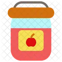 Mermelada de manzana  Icono