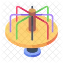 Merry Go Round Kids Carousel Playground Carousel Icon