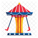 Spinning Ride Carousel Merry Ground Icon