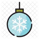 Bauble Snow Christmas Traditions Christmas Decorations Icon