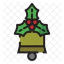 Bell Christmas Traditions Christmas Decorations Icon
