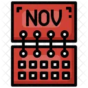 Mês de novembro  Icon