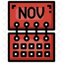 Mes de noviembre  Icono