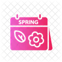 Mes de primavera  Icono