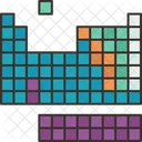 Tabla Elementos Quimica Periodica Icono