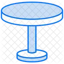 Mesa circular  Icono