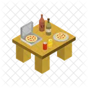 Mesa De Cozinha Cozinha Mesa Ícone