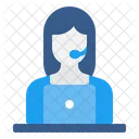 Software De Soporte Tecnico Capacidades De Integracion Compromiso Con El Cliente Icono