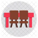 Mesa de café  Icono