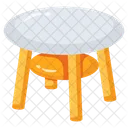 Mesa de café  Icono