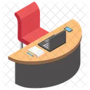 Mesa De Empleador Lugar De Trabajo Mesa De Trabajo Icon