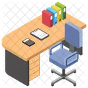 Mesa De Empleador Lugar De Trabajo Mesa De Trabajo Icon