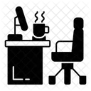 Escritorio Oficina Mesa Icon
