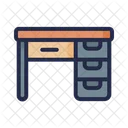 Mesa De Estudio Mesa De Computadora Escritorio Icon