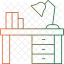 Mesa De Estudo Ícone