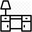 Mesa Estudo Trabalho Ícone