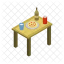 Mesa De Cozinha Cozinha Mesa Ícone
