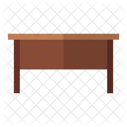 Mesa de oficina  Icono