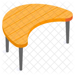 Mesa de oficina  Icono