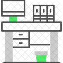 Mesa de oficina  Icon