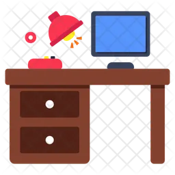 Mesa de ordenador  Icono
