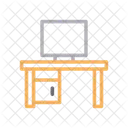 Escritorio Mesa Lcd Icon