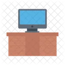 Computadora Mesa Lcd Icon