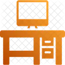 Escritorio De Computadora Icon