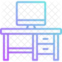 Escritorio De Computadora Icon