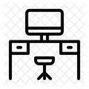 Mesa de ordenador  Icon