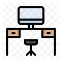 Mesa de ordenador  Icon