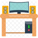 Pantalla Juegos Tecnologia Icon