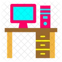 Mesa de ordenador  Icon