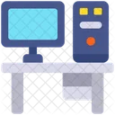Mesa De Computadora Pc Cpu Icon