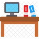 Mesa De Computadora Computadora Mesa Icono