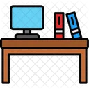 Mesa De Computadora Computadora Mesa Icono