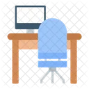 Mesa Escritorio Escritorio De Ordenador Icon