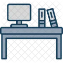Mesa De Computadora Computadora Mesa Icono