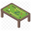 Jogo Indoor Sinuca Bilhar Ícone