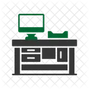 Mesa De Trabajo Escritorio Oficina Icon